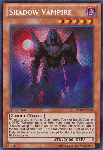 Shadow Vampire [SHSP-EN030] Secret Rare | Kessel Run Games Inc. 