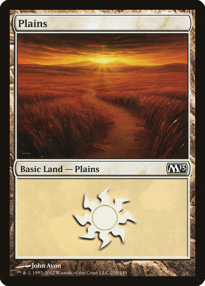 Plains (230) [Magic 2013] | Kessel Run Games Inc. 