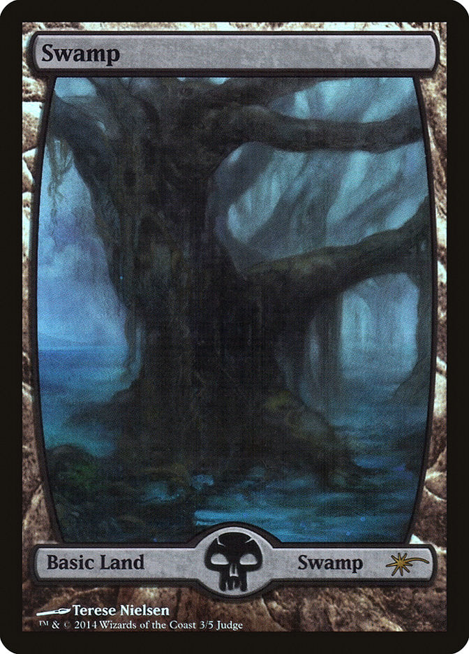 Swamp (3★) [Judge Gift Cards 2014] | Kessel Run Games Inc. 