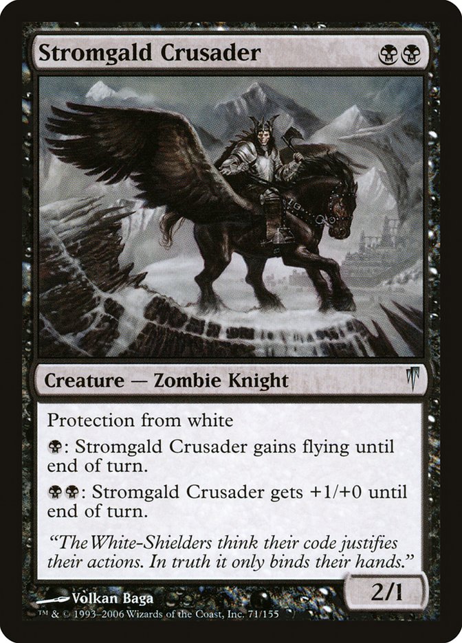 Stromgald Crusader [Coldsnap] | Kessel Run Games Inc. 
