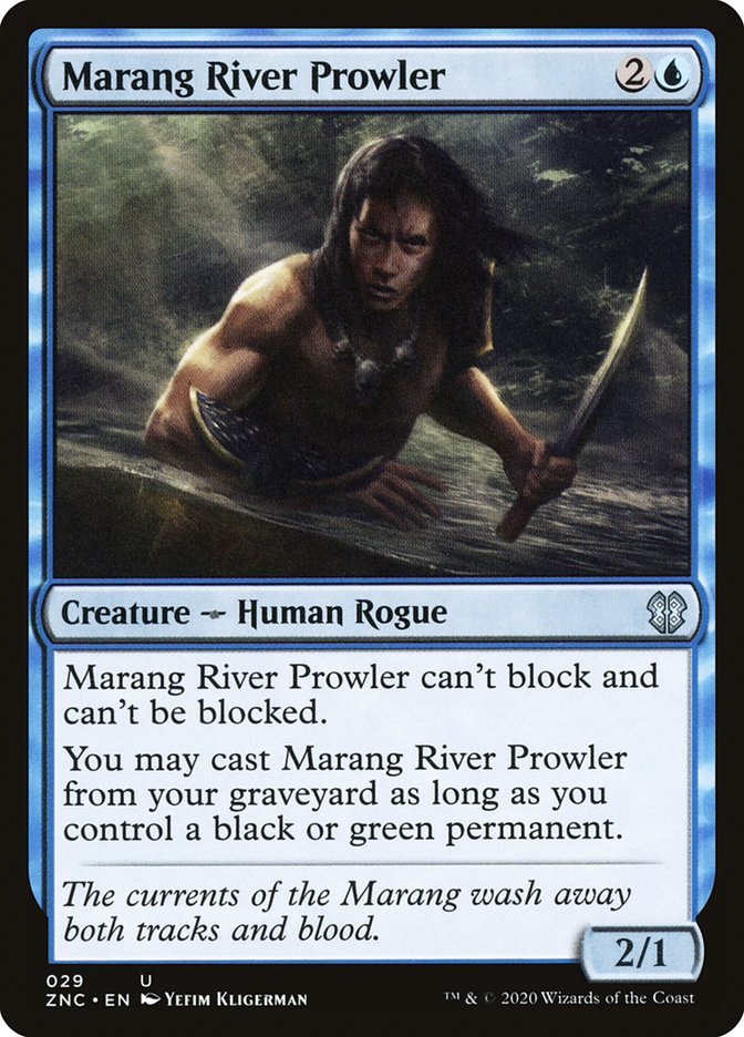 Marang River Prowler [Zendikar Rising Commander] | Kessel Run Games Inc. 
