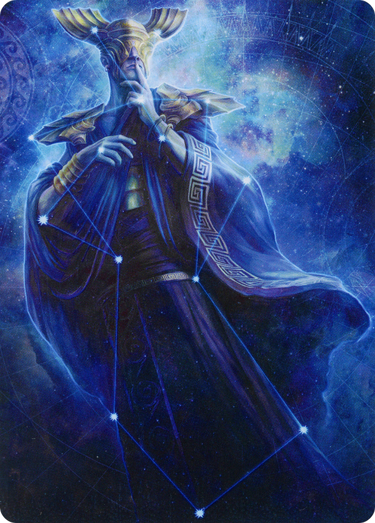 Atris, Oracle of Half-Truths Art Card [March of the Machine Art Series] | Kessel Run Games Inc. 