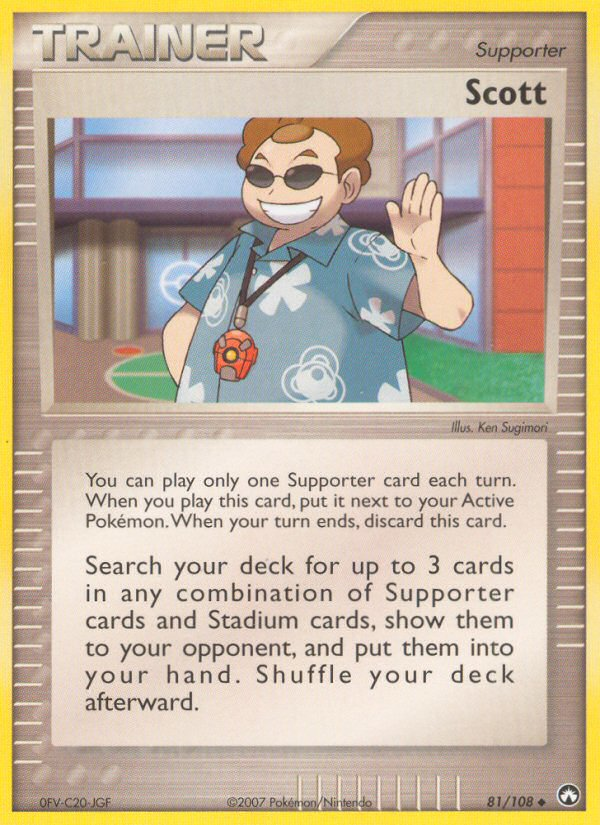 Scott (81/108) [EX: Power Keepers] | Kessel Run Games Inc. 