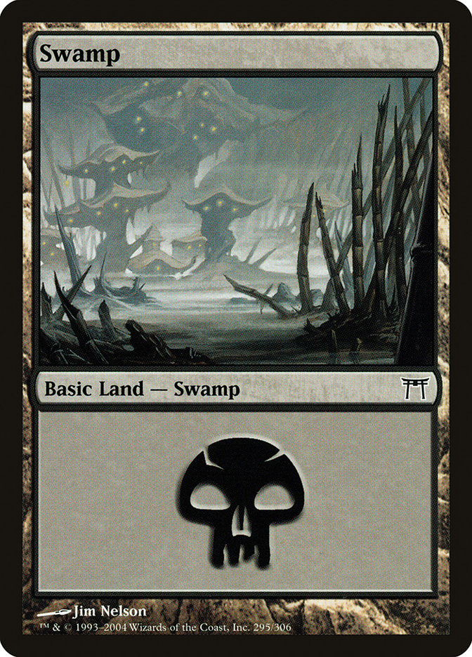 Swamp (295) [Champions of Kamigawa] | Kessel Run Games Inc. 
