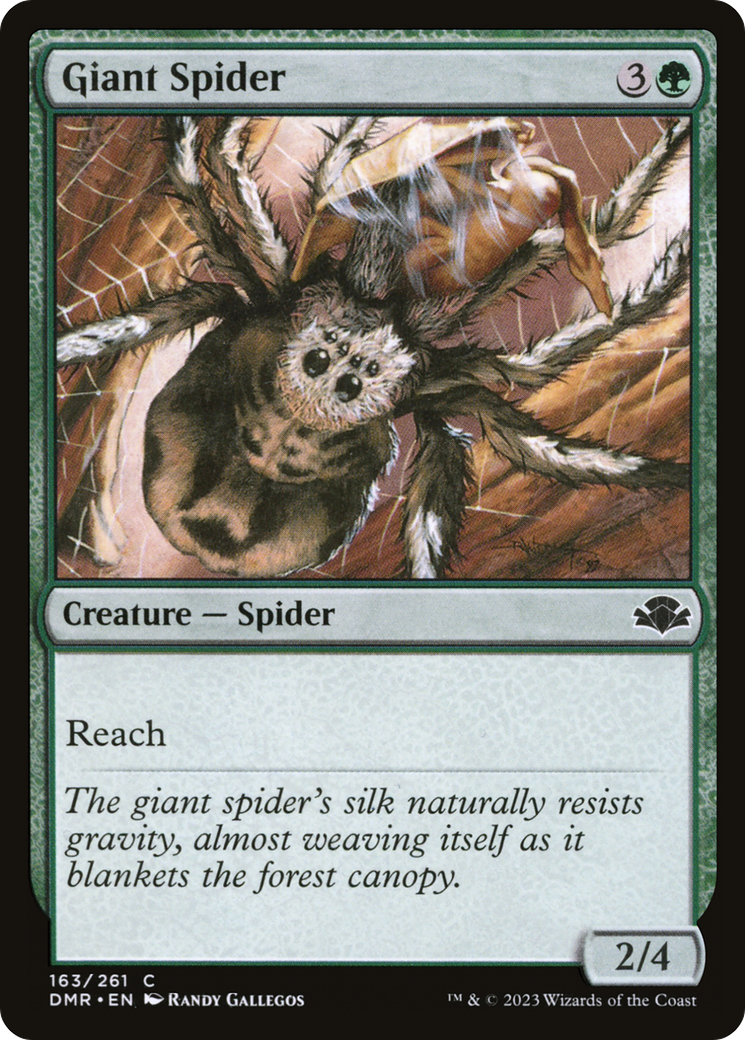 Giant Spider [Dominaria Remastered] | Kessel Run Games Inc. 