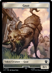 Bird // Goat Token [The Lord of the Rings: Tales of Middle-Earth Commander Tokens] | Kessel Run Games Inc. 