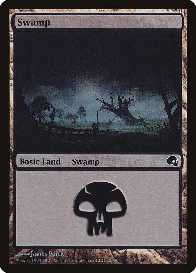 Swamp (28) [Premium Deck Series: Graveborn] | Kessel Run Games Inc. 