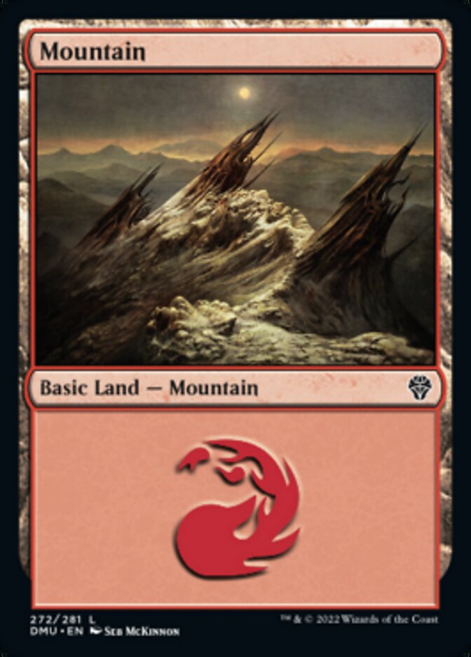 Mountain (272) [Dominaria United] | Kessel Run Games Inc. 