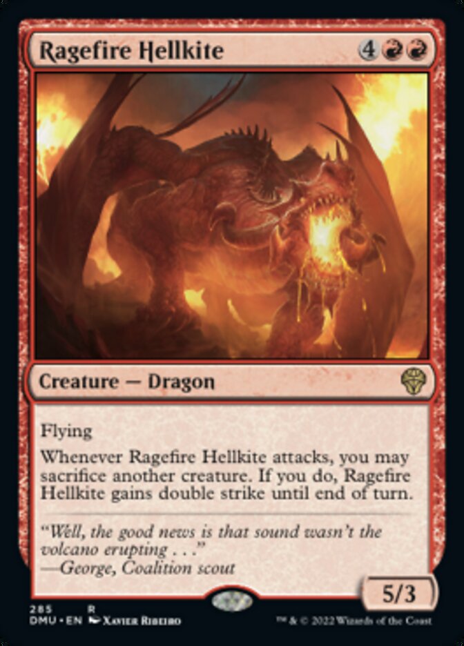 Ragefire Hellkite [Dominaria United] | Kessel Run Games Inc. 