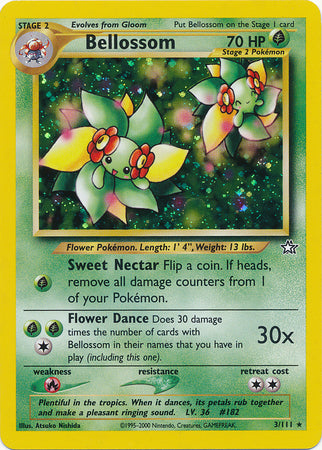 Bellossom (3/111) [Neo Genesis Unlimited] | Kessel Run Games Inc. 