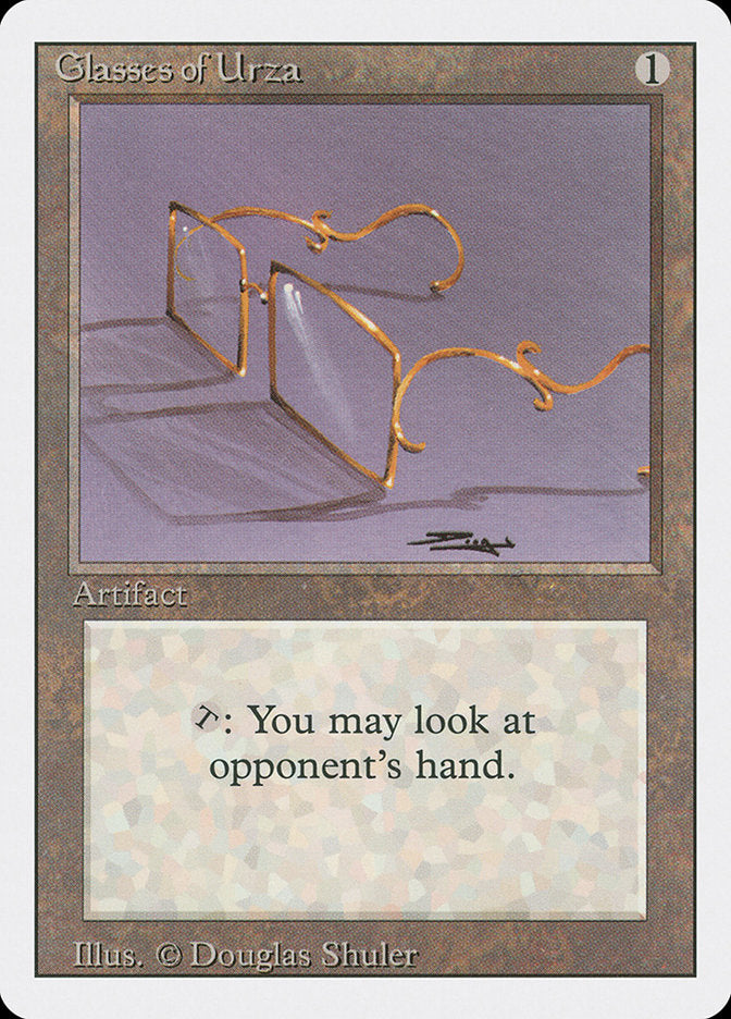 Glasses of Urza [Revised Edition] | Kessel Run Games Inc. 
