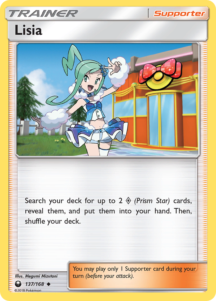 Lisia (137/168) [Sun & Moon: Celestial Storm] | Kessel Run Games Inc. 