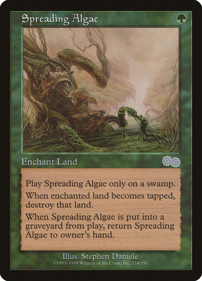 Spreading Algae [Urza's Saga] | Kessel Run Games Inc. 