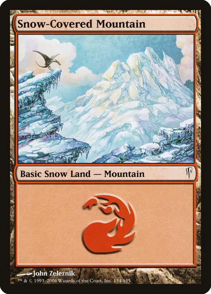 Snow-Covered Mountain [Coldsnap] | Kessel Run Games Inc. 