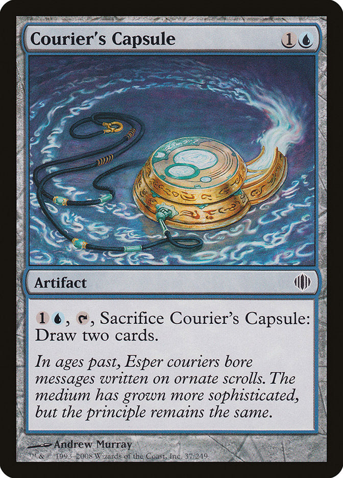 Courier's Capsule [Shards of Alara] | Kessel Run Games Inc. 