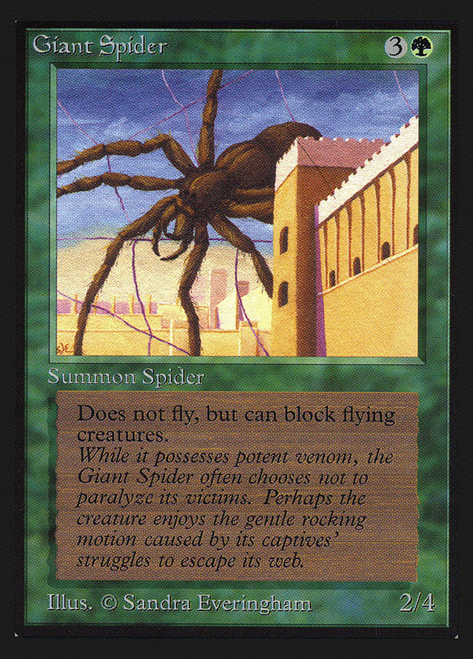 Giant Spider [International Collectors' Edition] | Kessel Run Games Inc. 