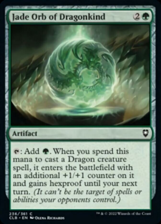 Jade Orb of Dragonkind [Commander Legends: Battle for Baldur's Gate] | Kessel Run Games Inc. 