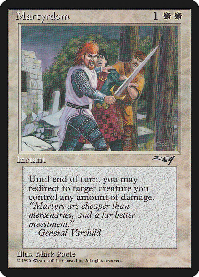 Martyrdom (Sword Drawn) [Alliances] | Kessel Run Games Inc. 