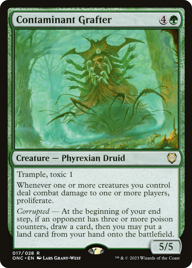 Contaminant Grafter [Phyrexia: All Will Be One Commander] | Kessel Run Games Inc. 