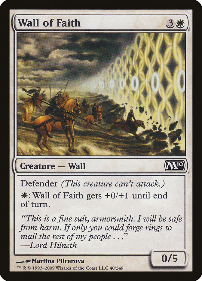 Wall of Faith [Magic 2010] | Kessel Run Games Inc. 