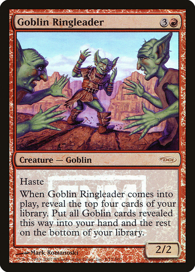 Goblin Ringleader [Friday Night Magic 2007] | Kessel Run Games Inc. 