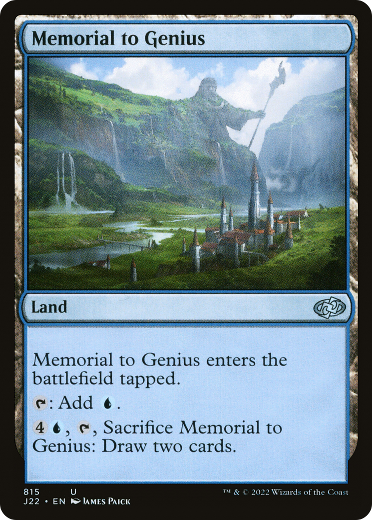 Memorial to Genius [Jumpstart 2022] | Kessel Run Games Inc. 