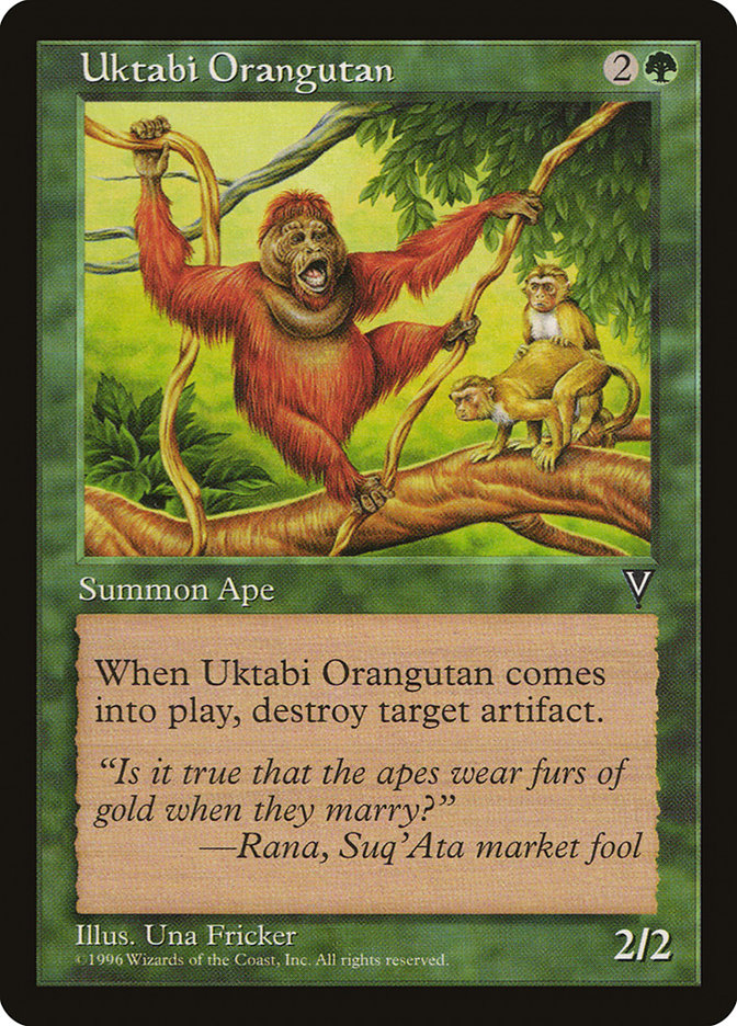 Uktabi Orangutan [Visions] | Kessel Run Games Inc. 