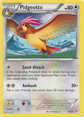 Pidgeotto (23/30) [XY: Trainer Kit 1 - Wigglytuff] | Kessel Run Games Inc. 