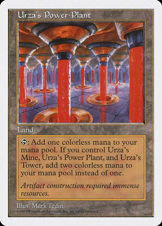 Urza's Power Plant [Fifth Edition] | Kessel Run Games Inc. 