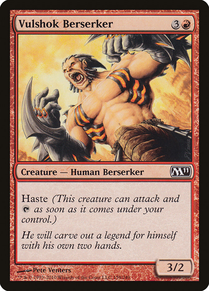 Vulshok Berserker [Magic 2011] | Kessel Run Games Inc. 