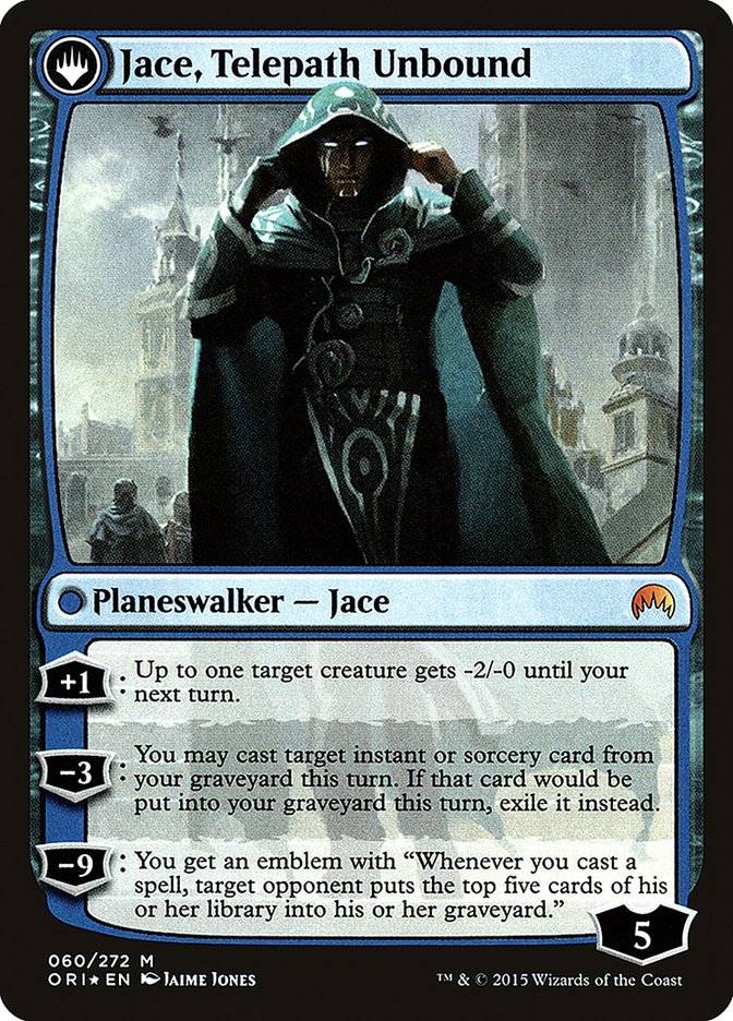 Jace, Vryn's Prodigy // Jace, Telepath Unbound [Magic Origins Prerelease Promos] | Kessel Run Games Inc. 