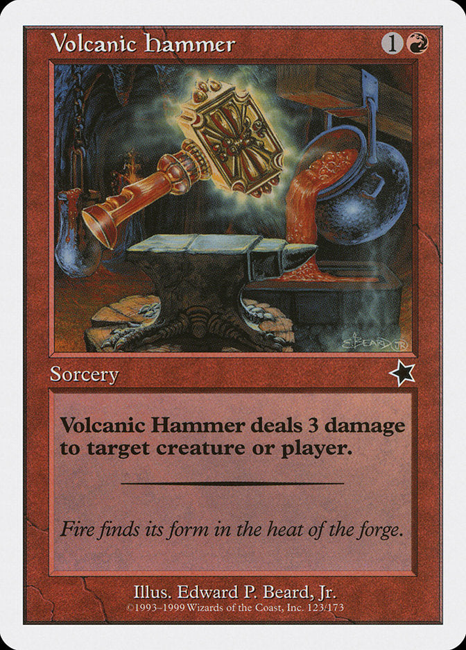 Volcanic Hammer [Starter 1999] | Kessel Run Games Inc. 