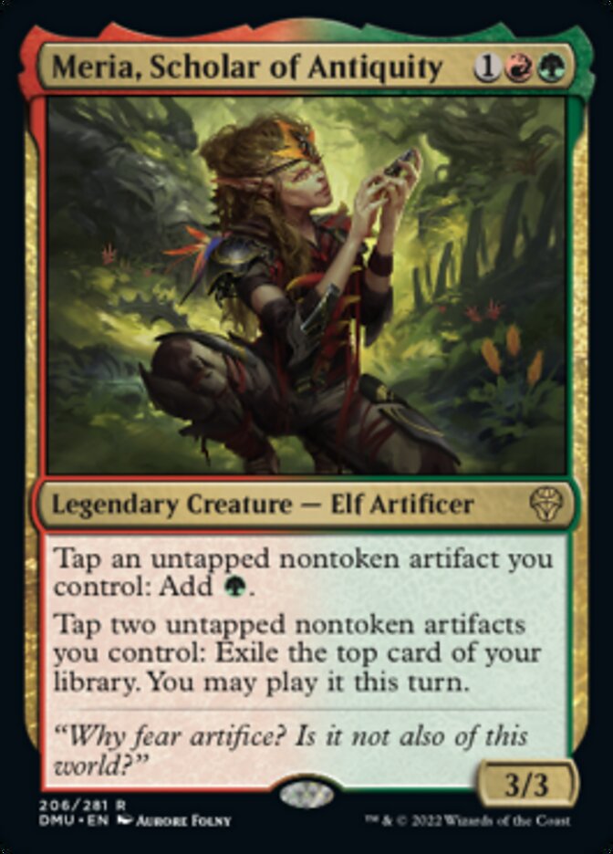 Meria, Scholar of Antiquity [Dominaria United] | Kessel Run Games Inc. 