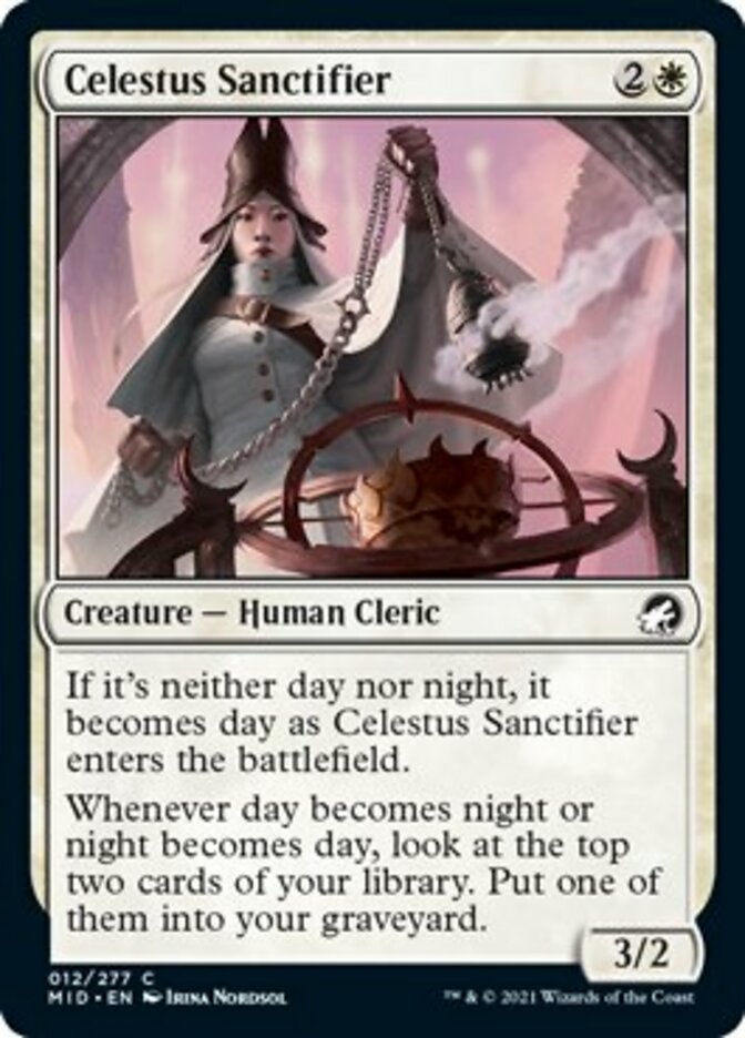 Celestus Sanctifier [Innistrad: Midnight Hunt] | Kessel Run Games Inc. 