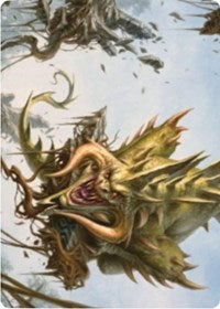 Canopy Baloth Art Card [Zendikar Rising Art Series] | Kessel Run Games Inc. 