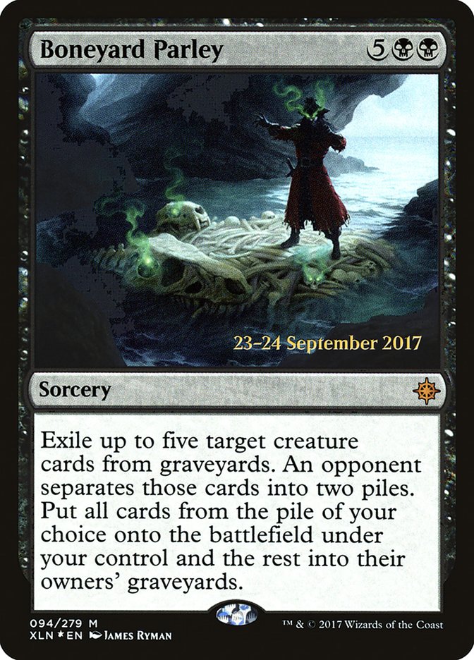 Boneyard Parley [Ixalan Prerelease Promos] | Kessel Run Games Inc. 