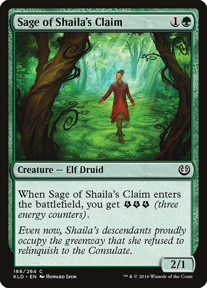 Sage of Shaila's Claim [Kaladesh] | Kessel Run Games Inc. 