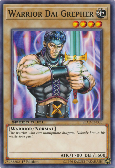 Warrior Dai Grepher [SBAD-EN035] Common | Kessel Run Games Inc. 