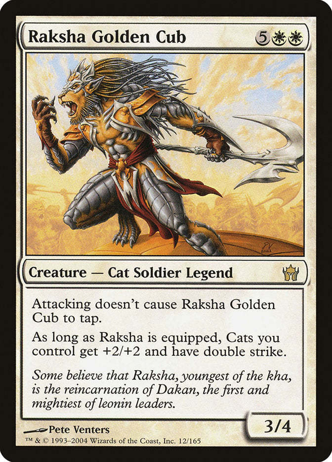 Raksha Golden Cub [Fifth Dawn] | Kessel Run Games Inc. 