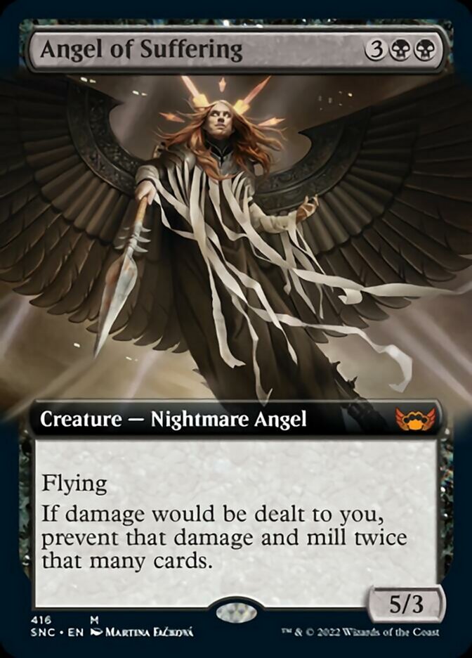 Angel of Suffering (Extended Art) [Streets of New Capenna] | Kessel Run Games Inc. 