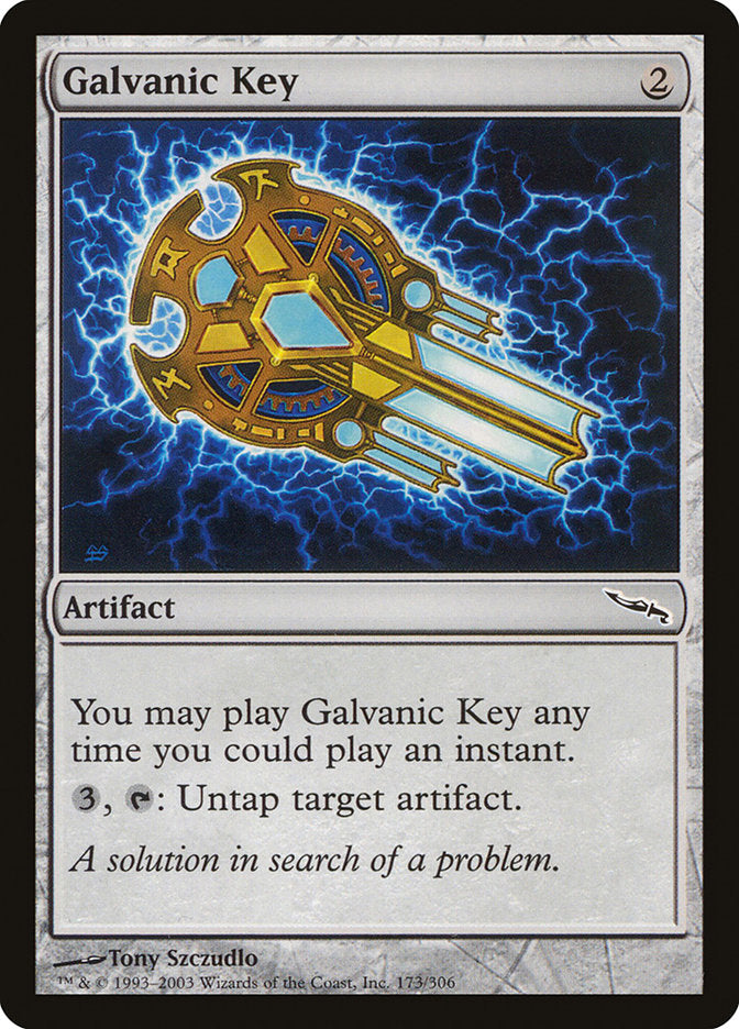 Galvanic Key [Mirrodin] | Kessel Run Games Inc. 