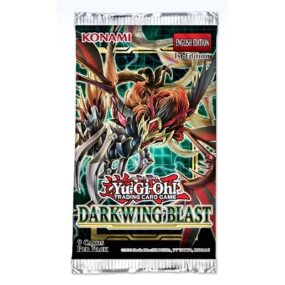 Yu-Gi-Oh! Darkwing Blast 1st Edition Booster Pack | Kessel Run Games Inc. 