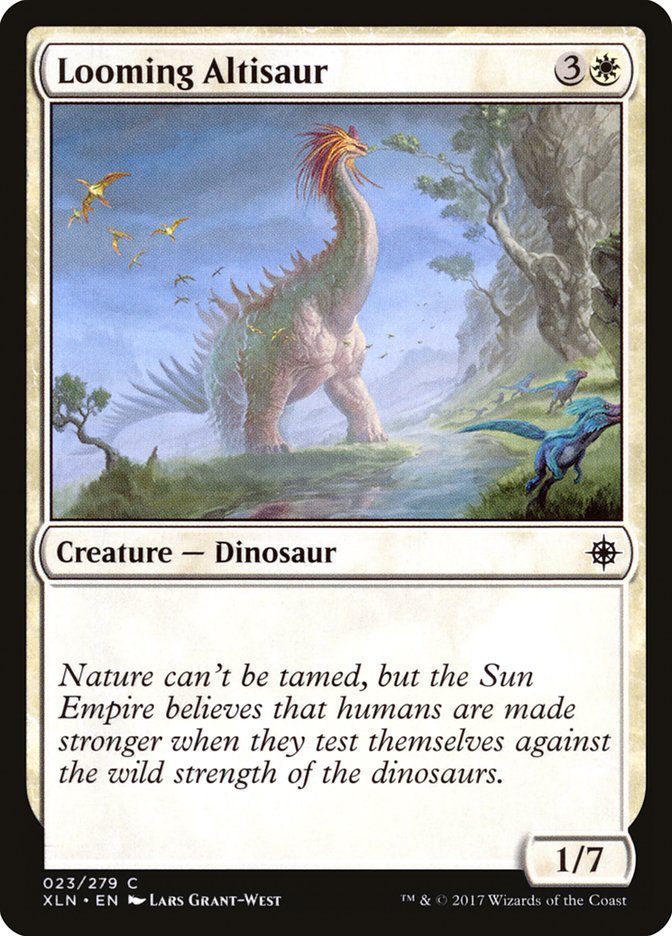 Looming Altisaur [Ixalan] | Kessel Run Games Inc. 