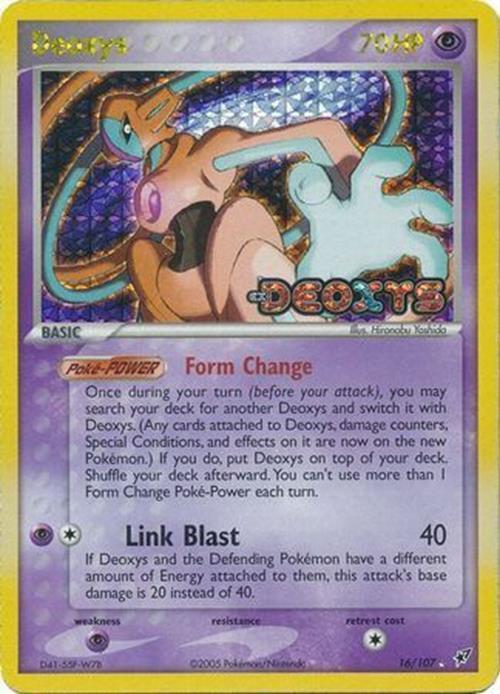 Deoxys (16/107) (Stamped) [EX: Deoxys] | Kessel Run Games Inc. 