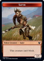 Satyr // Wall Double-Sided Token [Theros Beyond Death Tokens] | Kessel Run Games Inc. 