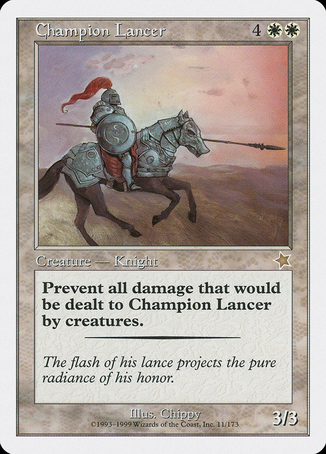 Champion Lancer [Starter 1999] | Kessel Run Games Inc. 