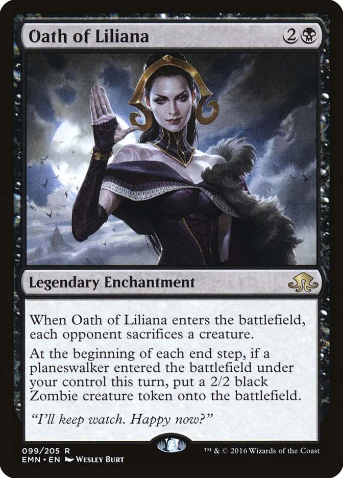 Oath of Liliana [Eldritch Moon] | Kessel Run Games Inc. 