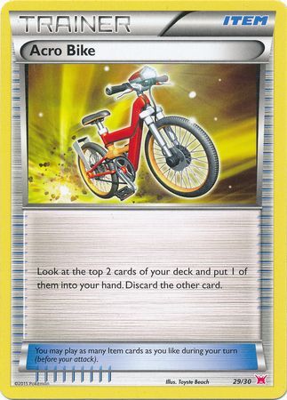 Acro Bike (29/30) [XY: Trainer Kit 2 - Latias] | Kessel Run Games Inc. 