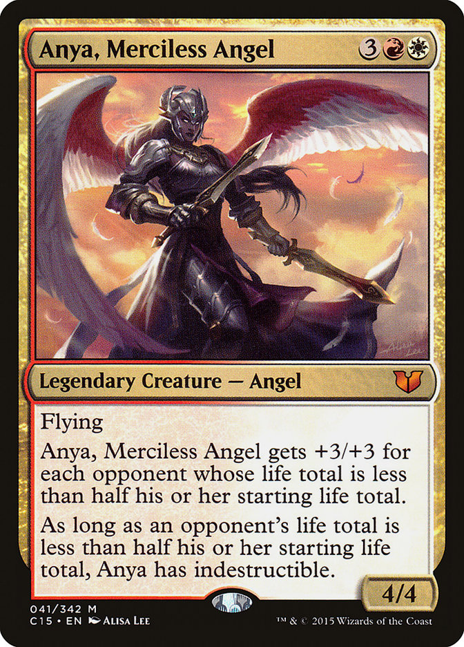 Anya, Merciless Angel [Commander 2015] | Kessel Run Games Inc. 