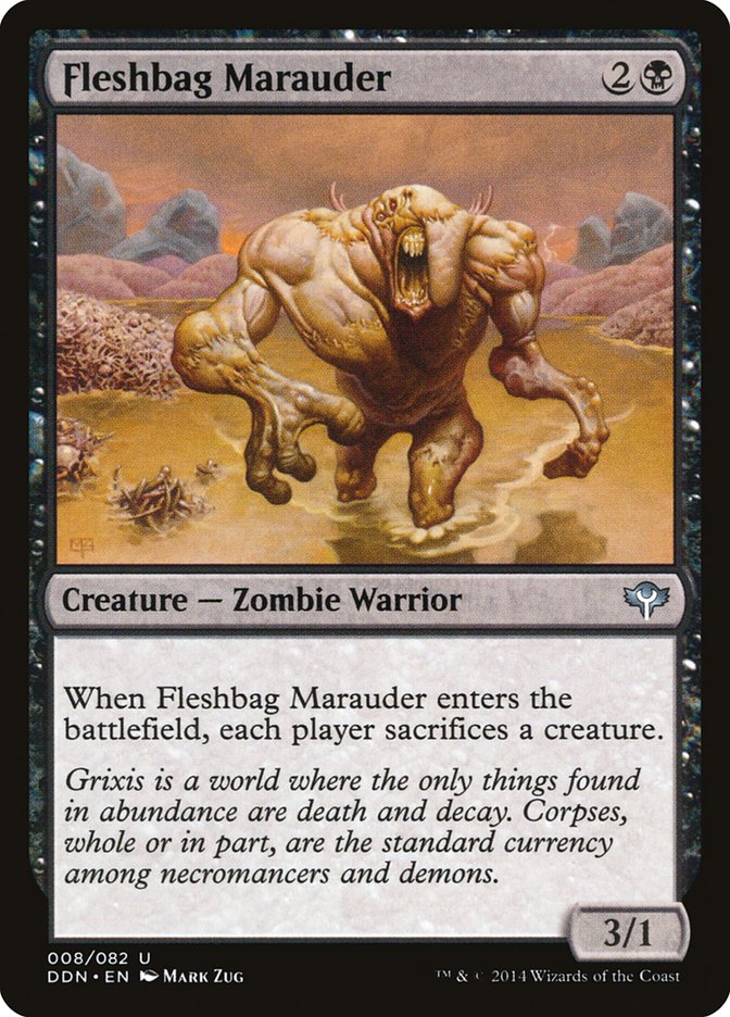 Fleshbag Marauder [Duel Decks: Speed vs. Cunning] | Kessel Run Games Inc. 